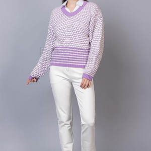 Suéter Moderno con Textura, Diseño Elegante y Sensación Acogedora, Suéter Casual de Punto Suave - Product Image 5