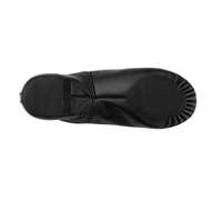 Zapatos de Ballet Modernos de Alta Calidad con Parte Superior de Piel Sintética y Piel de Oveja, Suaves, con Logotipo Personalizado, para Mujer, Unisex, Tallas Grandes, para Entrenamiento