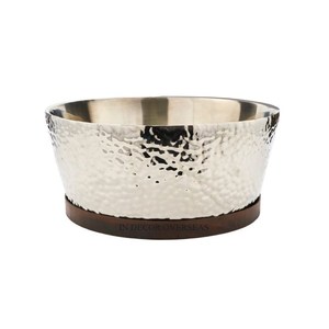 Meilleure qualité en aluminium coulé Sea Shell Designer plaqué or aspect attrayant seau à vin boissons refroidisseur fournitures au prix le plus bas - Product Image 4