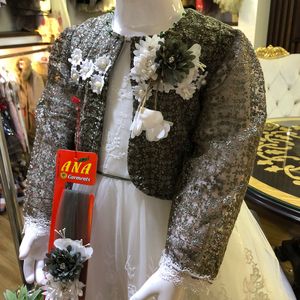 ชุดเดรสไก่ Koti สำหรับเด็กผู้หญิง,ชุดกระโปรงแฟนซีชุดกระโปรงลายดอกไม้คอตตอนสำหรับเด็กหญิง - Product Image 4