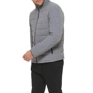 Veste matelassée à la mode pour hommes veste matelassée de meilleure qualité pour hommes veste matelassée à col montant et fermeture éclair - Product Image 4