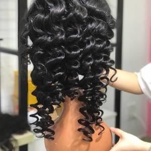 Cabello Humano Virgen Remy Vietnamita Natural Ondulado Profundo Tejido a Mano al por Mayor de Alta Calidad - Product Image 4
