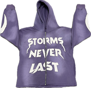 Unisex Acid Wash Retro Streetwear Vintage Pockets Regular Sleeves Winter Oversized French Fleece Pullover <b>Hoodie</b> Embroidered - Product Image 1