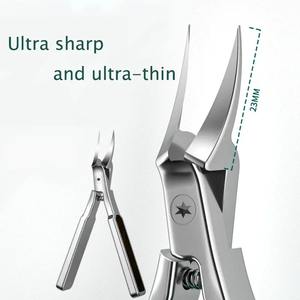 Cortaúñas de Acero Inoxidable, Cortador de Cutículas Encarnadas, Tijeras, Alicates para Uñas, Removedor de Piel Muerta, Herramienta de Pedicura y Manicura - Product Image 2