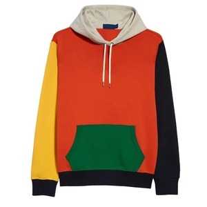 Sweat-shirts à capuche personnalisés brodés pour hommes, nouveau design tendance, coupe classique, polaire léger, automne - Product Image 1