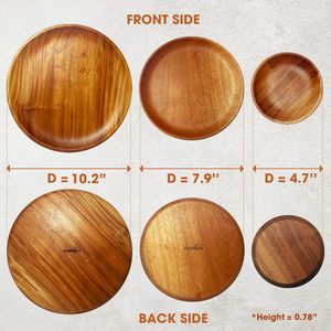 Platos y platos redondos seguros de Venta caliente para elementos esenciales de cocina Platos redondos más vendidos para platos redondos Premium de comedor seguro - Product Image 5