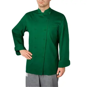 High Quality Cheap Price Customized Color short Long Sleeve Restaurant And Bar Usage Chef Coat As Per Customer Demand