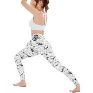 Leggings Deportivos de Punto OEM para Gimnasio y Yoga, Pantalones de Compresión de Alta Elasticidad, Mallas sin Costuras Antibacterianas, Ligeras y Sólidas para Mujer - Product Image 5