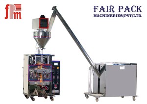 Máquina empacadora eficiente de bolsitas de polvo de alta velocidad con cuello tipo VFFS y relleno de barrena para uso industrial - Product Image 4