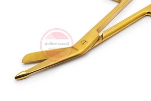กรรไกรตัดผ้าพันแผลสแตนเลสสำหรับผ่าตัดใช้ในการผ่าตัด - Product Image 5