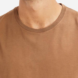 T-shirt personnalisé 100% coton pur de qualité supérieure, uni noir et blanc, classique à manches courtes, vêtements décontractés d'été, t-shirts en microfibre - Product Image 3