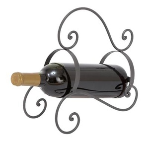 Estante de Metal Decorativo de Hierro Forjado Estilo Retro Europeo para Exhibición de Botellas de Vino Tinto, Ideal para Decoración del Hogar - Product Image 6