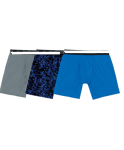 <b>Men's</b> Breathable Boxer Briefs Regular & Big <b>Man</b> 93% Polyester 7% Spandex Imported Pull on Closure Machine Wash From Bangladesh - Product Image 3