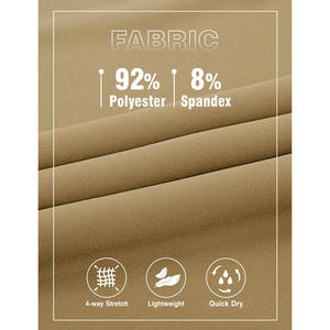 Pantalons pour hommes printemps-été, taille M-5XL, décontractés, respirants, coupe slim, pantalons longs pour hommes, poche zippée, pantalons de survêtement pour hommes - Product Image 4