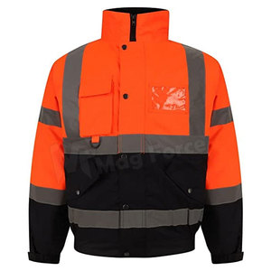 Veste imperméable réfléchissante Vêtements de travail Veste personnalisée d'hiver réfléchissante pour travailleurs à haute visibilité - Product Image 1