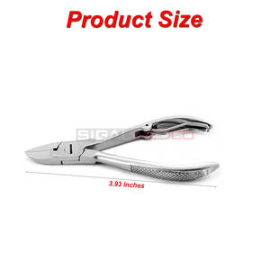 Manucure orteil coupe-ongles ongles épais ongles professionnel pince à ongles coupe robuste acier inoxydable podiatrie podologie Nail Art - Product Image 3