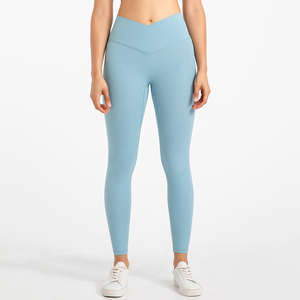Mallas de Yoga con cintura elástica, mallas con tinte de corbata para mujer, pantalones elásticos suaves a la moda para gimnasio, Yoga y trajes informales - Product Image 1