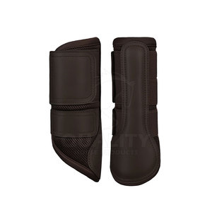 Botas protectoras de cepillado de caballos para entrenamiento y competición Botas de cepillado adecuadas para todas las razas - Product Image 1