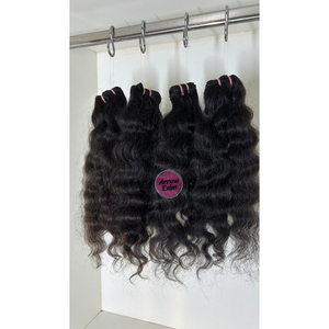 Cabello Humano Remy Indio, Trama Doble a Máquina, Paquete de 4 para Extensiones de Cabello, 100g, Todos los Colores - Product Image 5