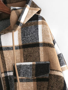 Sudaderas Cortas de Punto para Mujer, Invierno, 100% Algodón, Transpirables, Talla Grande, Logotipo Frontal, OEM, Ropa Deportiva Personalizada - Product Image 6