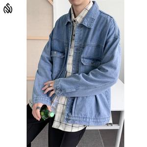 Chaquetas vaqueras de lujo para hombre, chaquetas de invierno con logotipo personalizado de alta calidad y precio barato al por mayor - Product Image 1