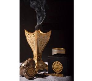 Premium Arabe Métal Bakhoor Brûleur Style Vintage Fabriqué À La Main Or Argent Bakhoor Brûleur Arabe Ramadan Décor De Fête - Product Image 3