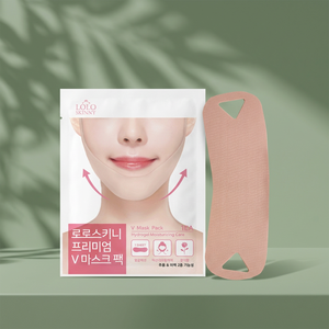 Mascarilla de Hidrogel LoLoskinny Vline Lifting Pack para el Cuidado Hidratante, 1 unidad, Mascarilla de Colágeno para Esculpir la Mandíbula y Reafirmar la Papada, Venta al por Mayor - Product Image 1