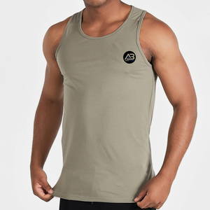 Camiseta sin mangas de gimnasio para hombre, superventas, de la mejor calidad, transpirable, de secado rápido, tejida, ajustada, de color liso - Product Image 4
