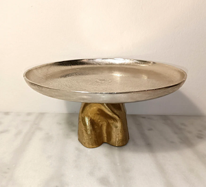 Popular Design Brass <b>Cake</b> <b>Stand</b> Round Shape 2 Tier Metal Fruit <b>Stand</b> Manufacture Best <b>Sale</b> - Product Image 6