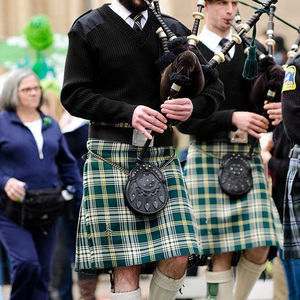 Hiệu Suất Ban Nhạc Ống Hàng May Mặc Bao Gồm Kilts Áo Ghi Lê Áo Khoác Áo Sơ Mi Thắt Lưng Khóa Và Glangarry Mũ Ống Ban Nhạc Đồng Phục - Product Image 1
