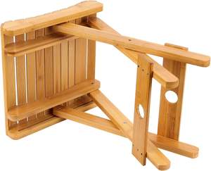 เก้าอี้ไม้ไผ่ธรรมชาติทําด้วยมือที่ขายดีที่สุดสําหรับเฟอร์นิเจอร์ในบ้านหรือปิกนิกผลิตจากเวียดนาม 100% - Product Image 3