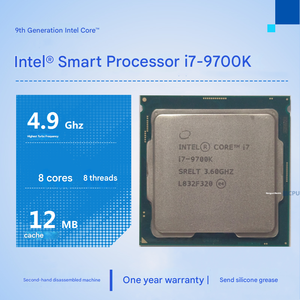Tersedia Prosesor Core I7 9700K 8-Core 4.2GHz Baru/Bekas Desktop Penawaran Terbaik - Product Image 1