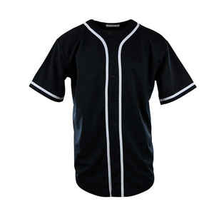 Uniformes de baseball à manches courtes pour hommes fabriqués en matériaux durables, uniformes de baseball pour hommes de taille adulte les plus vendus en gros - Product Image 3