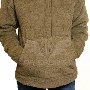 Good Fabric New Arrival Customized <b>Sherpa</b> Fluffy <b>Fleece</b> Hoodie Sweatshirts Heavyweight Thick Fur Pullover Hoodies for <b>Men's</b> - Product Image 2
