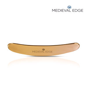 100% Pure Kansa Gua Sha Herramienta en forma de C para cara y cuerpo Producto de masaje de belleza Ayurvédico del fabricante más grande - Product Image 2