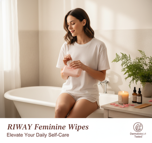 Lingettes féminines exfoliantes naturelles OEM, lingettes intimes douces non irritantes au pH équilibré, lingettes hygiéniques féminines biodégradables non tissées - Product Image 5