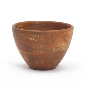 Bol de service rond en bois de qualité standard à vendre Bol de stockage des aliments de conception tendance Ustensiles de cuisine de couleur marron - Product Image 1