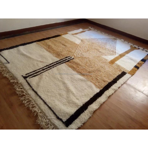 Alfombras y alfombras de lana persa tejidas a mano naturales ecológicas para la decoración de la sala de estar - Product Image 2