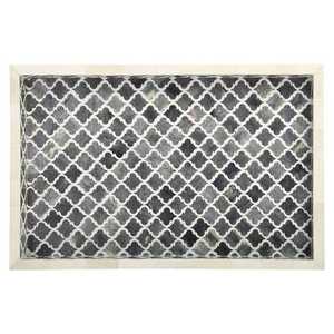 Bandeja de servicio con incrustaciones de fregona y hueso hecha a mano de Luxe Sultana, artículos para el hogar árabes de primera calidad para una cena elegante y un regalo festivo personalizado - Product Image 2