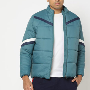 Custom Winter Puffer Jacket For Men Stand Collar Casual Outwear High Quality <b>Coats</b> <b>Padded</b> Men Jacket - Product Image 1
