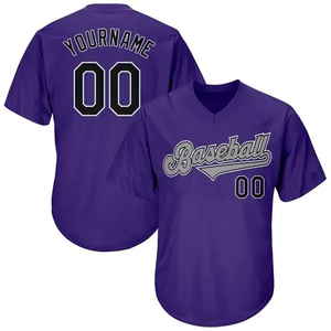 Camiseta de Béisbol Juvenil personalizable para hombre, poliéster transpirable, gráficos sublimados, de talla grande para el día del juego, ropa de equipo - Product Image 5