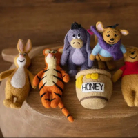 Meilleure collection de jouets en feutre de latex naturel de l'Himalaya - Jouets en peluche doux faits à la main, écologiques, personnalisables en couleur/taille/logo pour enfants et sports