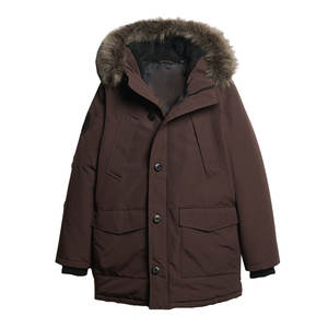2025 High Quality Custom Design Parka Jacket Men's Hooded Warm <b>Coat</b> Outdoor Winter Parka Jacket - Product Image 4
