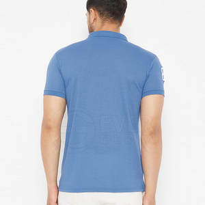 Haute qualité 100% coton Pique Camisa polos conception personnalisée polos confortable respirant blanc hommes Polo T-shirt - Product Image 3