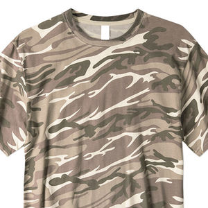 Camiseta de Camuflaje Lisa para Hombre, Camisetas de Algodón, Camisetas de Camuflaje Estampadas Más Vendidas de Fábrica, Camisetas de Camuflaje en Oferta - Product Image 2