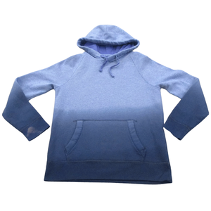 Sweat à capuche décontracté pour homme Sweat-shirt en coton bleu avec double teinte pour la saison d'hiver - Product Image 1