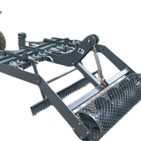 Niveleuse de terrain économique pour UTV/quad avec dents à ressort et rouleau de finition pour piste d'entraînement