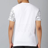 Camiseta de Manga Corta para Hombre, Unisex, 100% Algodón, Transpirable, Estilo Urbano, Personalizable con Logotipo Impreso Digital, Venta al Por Mayor OEM/ODM