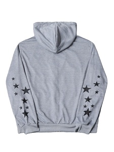 Puff Printed Hoodie para hombres Cremallera completa Cara Impreso Manga larga con Personalización completa - Product Image 2