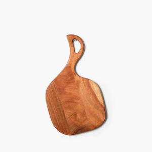 Tabla de cortar hecha a mano de madera Natural de Acacia, utensilios de cocina pulidos, tabla de servir, corte, decoración del hogar, tipo sal - Product Image 4